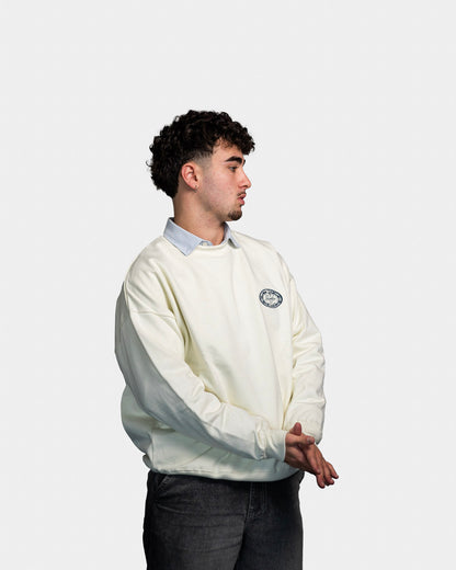 'SEVILLE IS SPECIAL' SWEATSHIRT - CREAM/WHITE