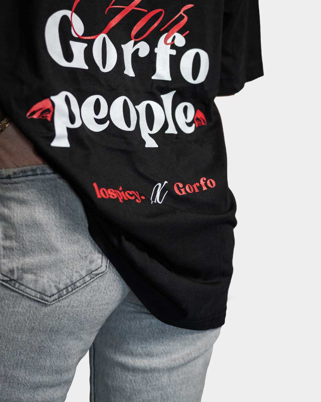 LOSPICY 'ONLY GOOD MUSIC' TEE - BLACK