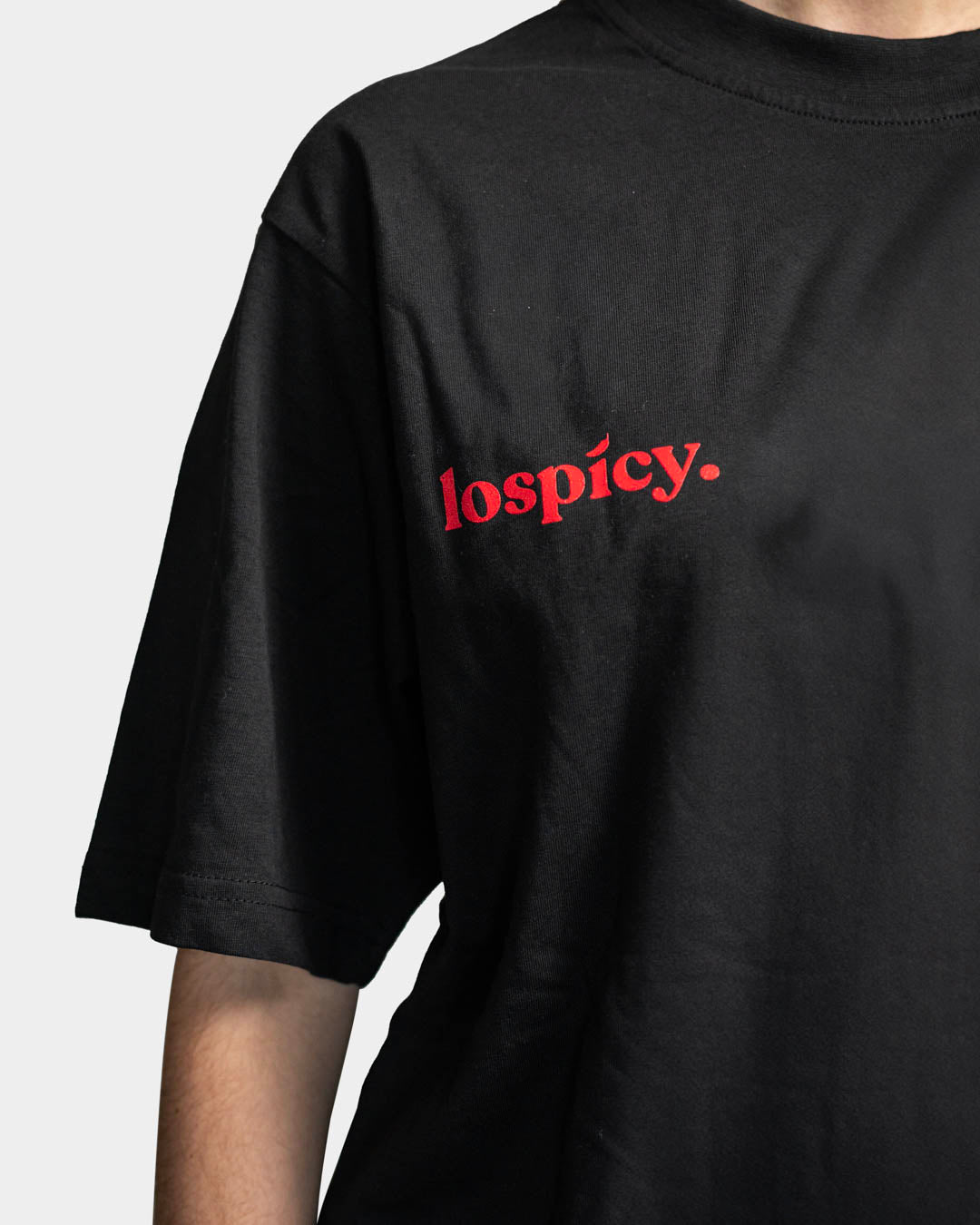 LOSPICY 'ONLY GOOD MUSIC' TEE - BLACK